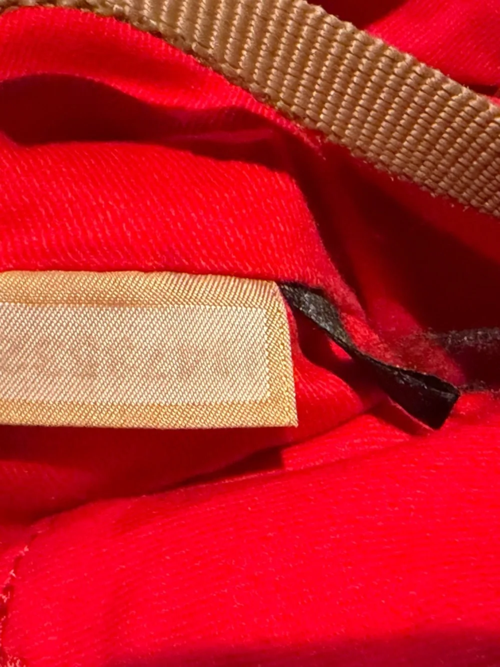 Dooney & Bourke Miramar small Murphy Backpack in Tan with Brown Leather Trim